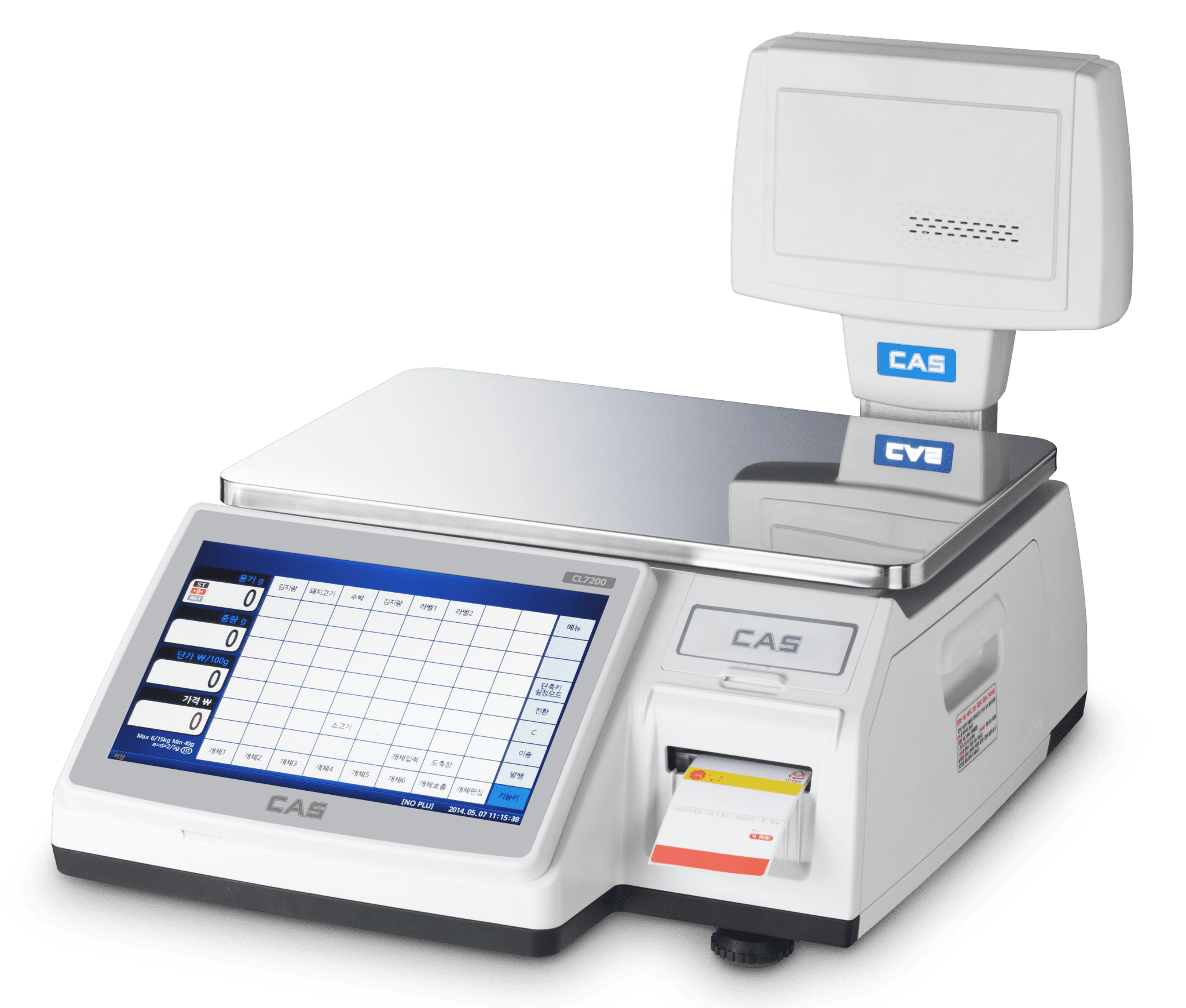 CAS CN1 Label Printing Scale CAS Scales Australia